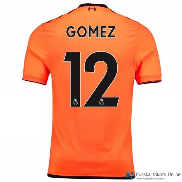 Liverpool Trikot Ausweich Gomez 2017-18 Fussballtrikots Günstig